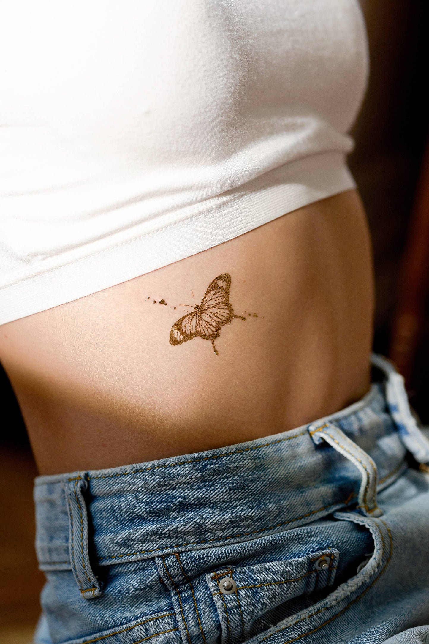 Butterflies Temporary Tattoos Stickers