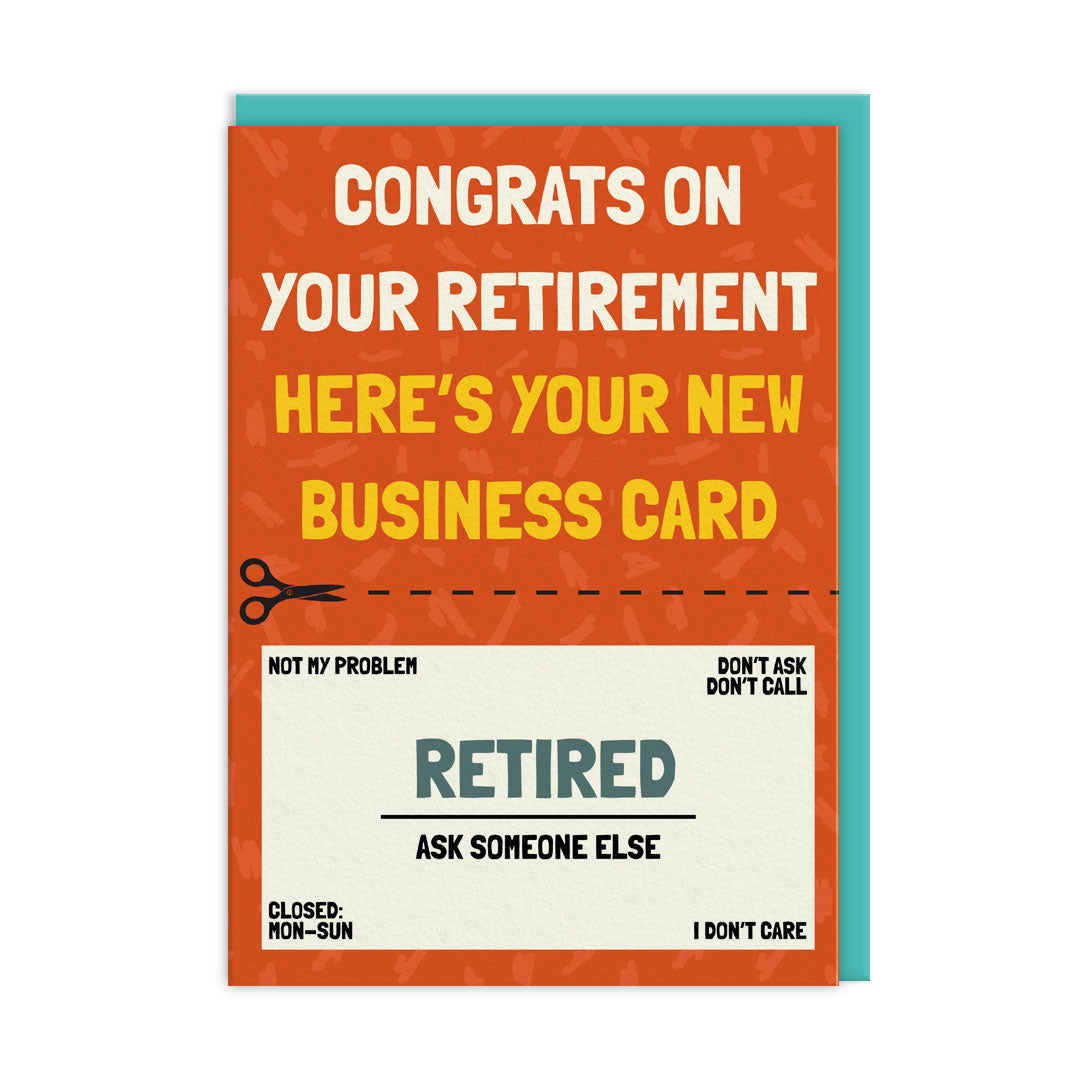 Retirement Greetings Card