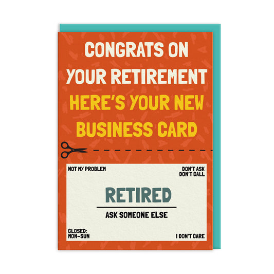 Retirement Greetings Card