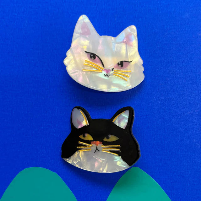 Cat Hair Clip Duo