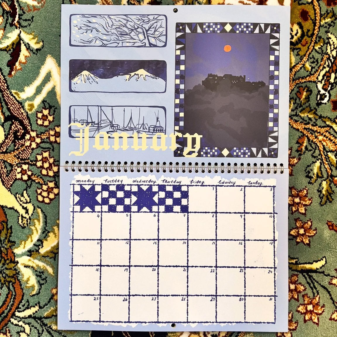 Landscape 2027 Calendar by Sophy Louise - Landscape Format