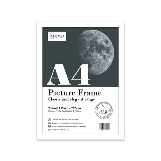 White A4 Picture Frame