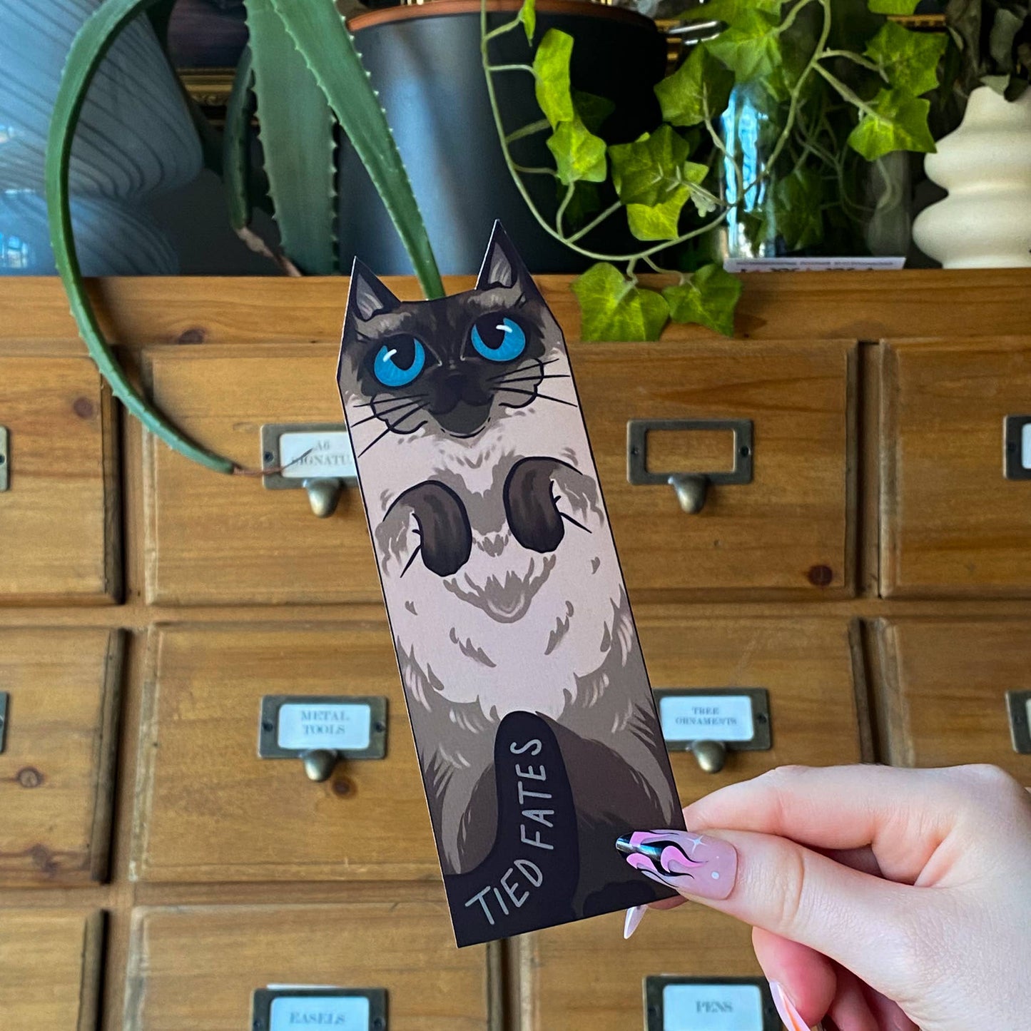 Siamese Cat Bookmark