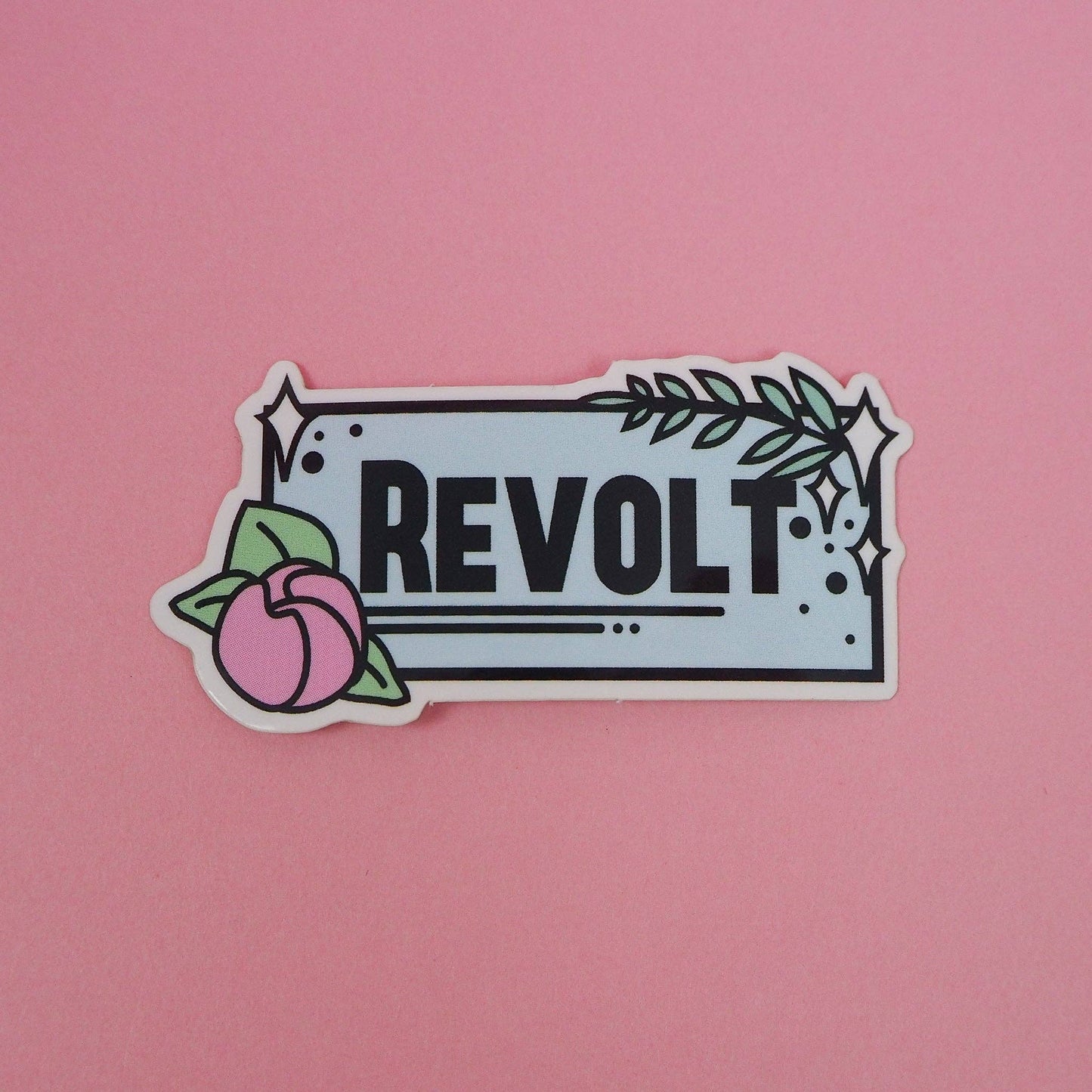 Revolt Vinyl Sticker