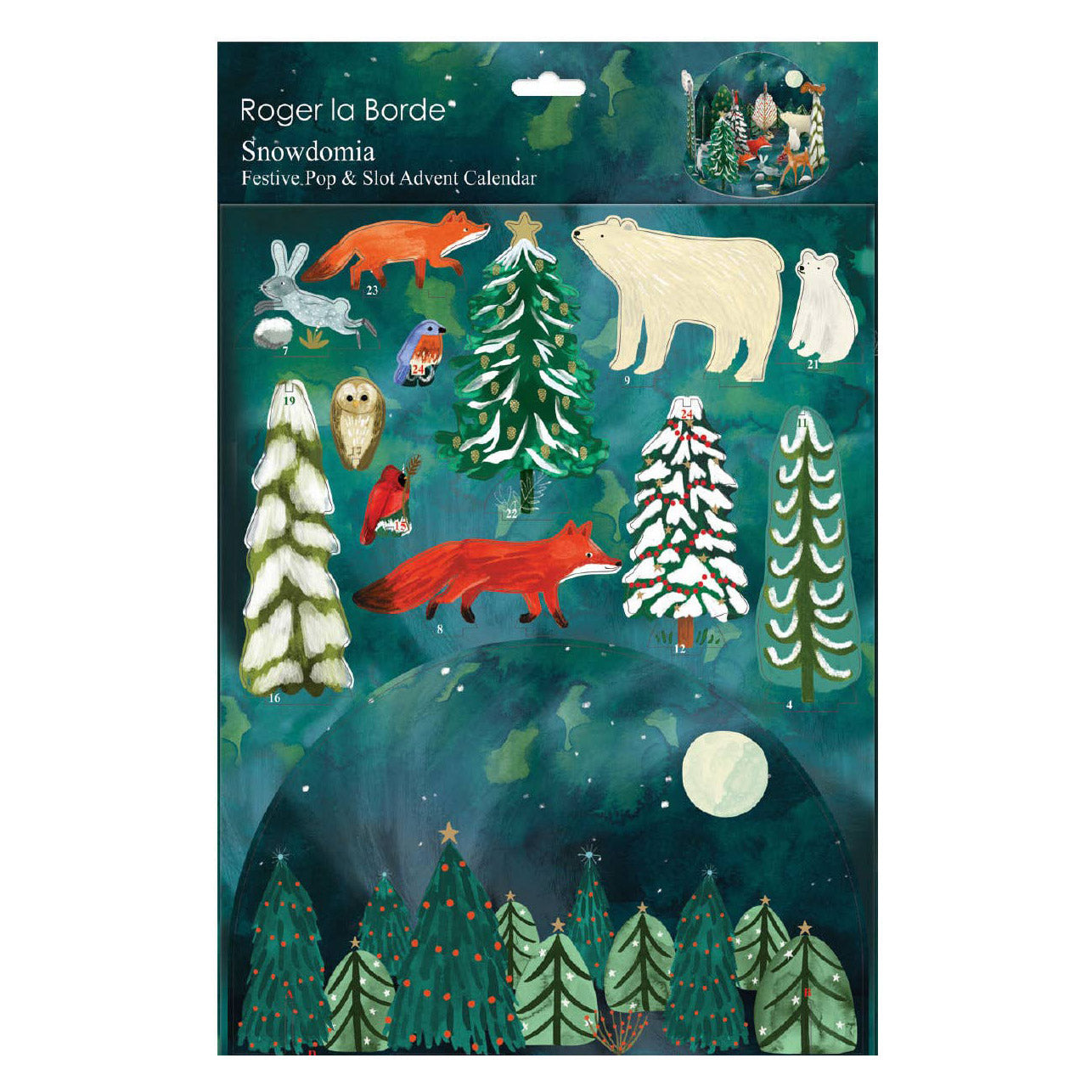 Northern Lights Pop & Slot Advent Calendar