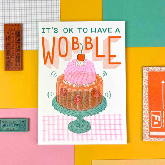 Jelly Risograph A5 Print