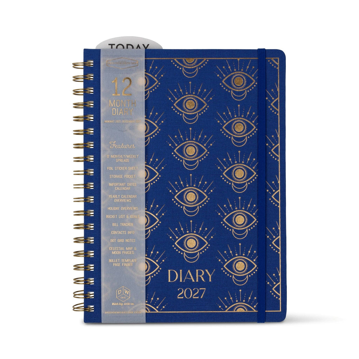 Evil Eyes 2027 Weekly Diary