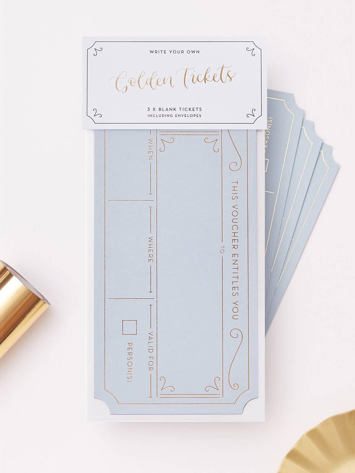 Blank Gift Voucher Pack