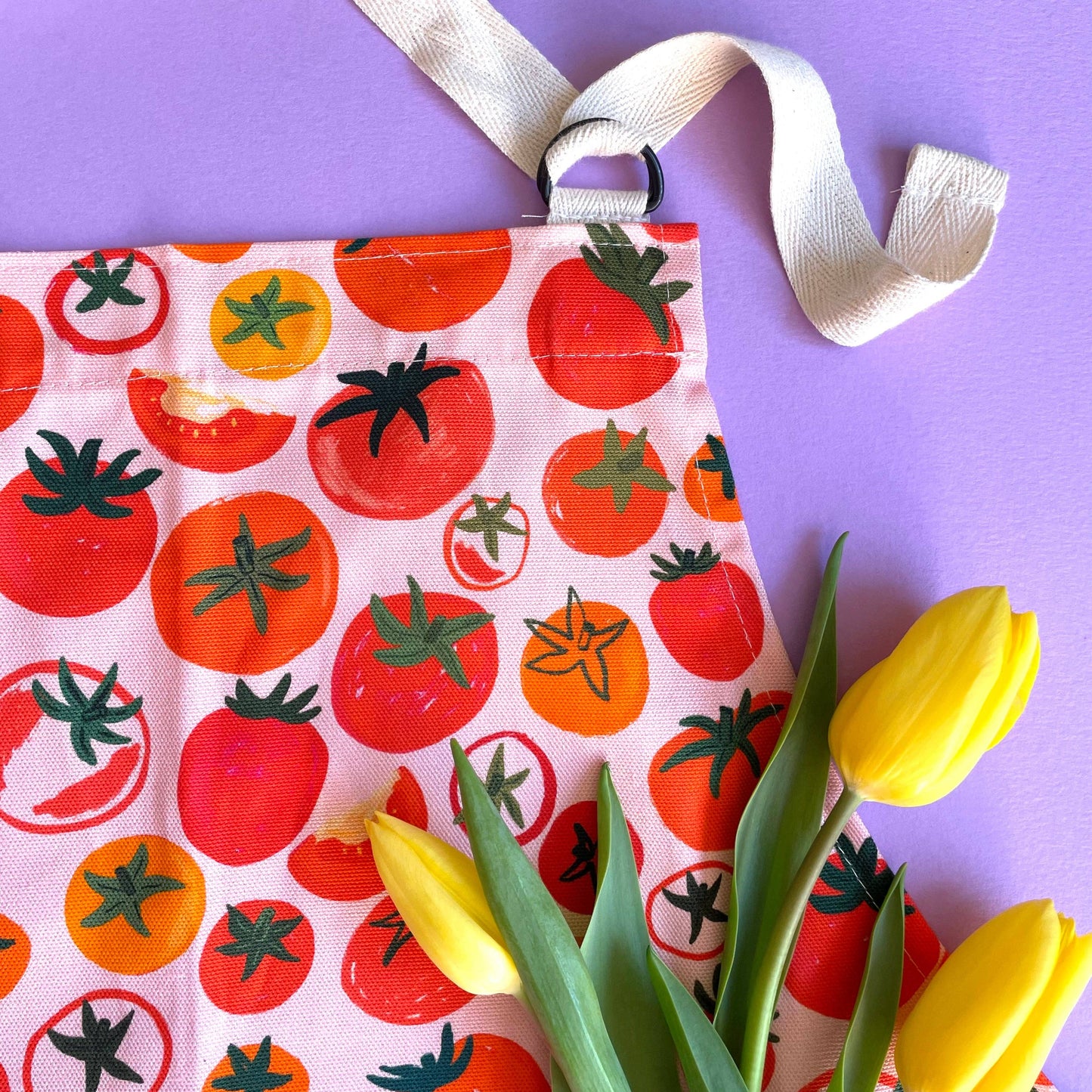 Pomodoro Tomatoes Organic Cotton Apron