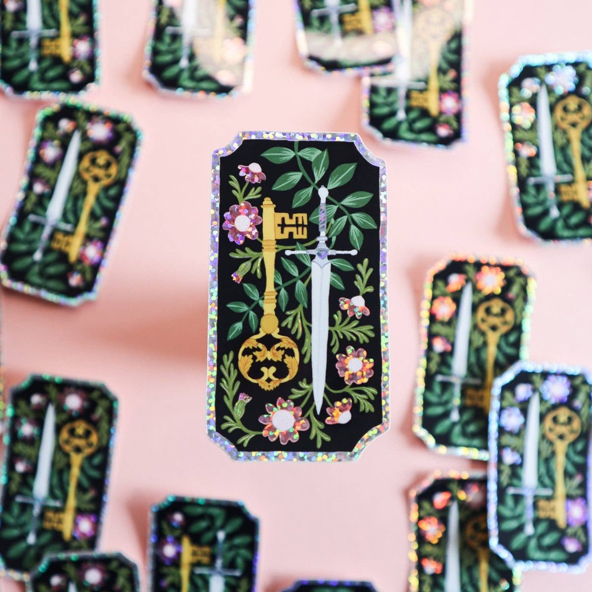 The Rogue Glitter Sticker