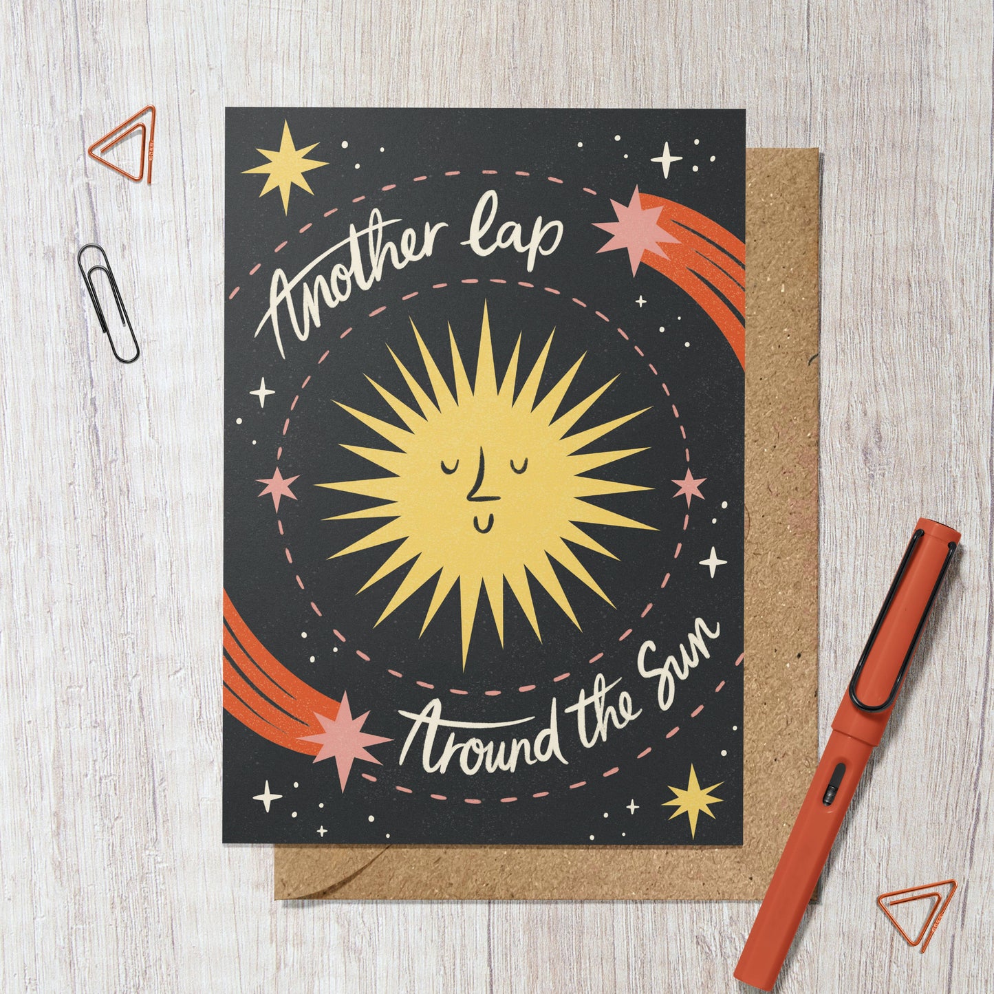 Around The Sun - Birthday or Anniversary Card