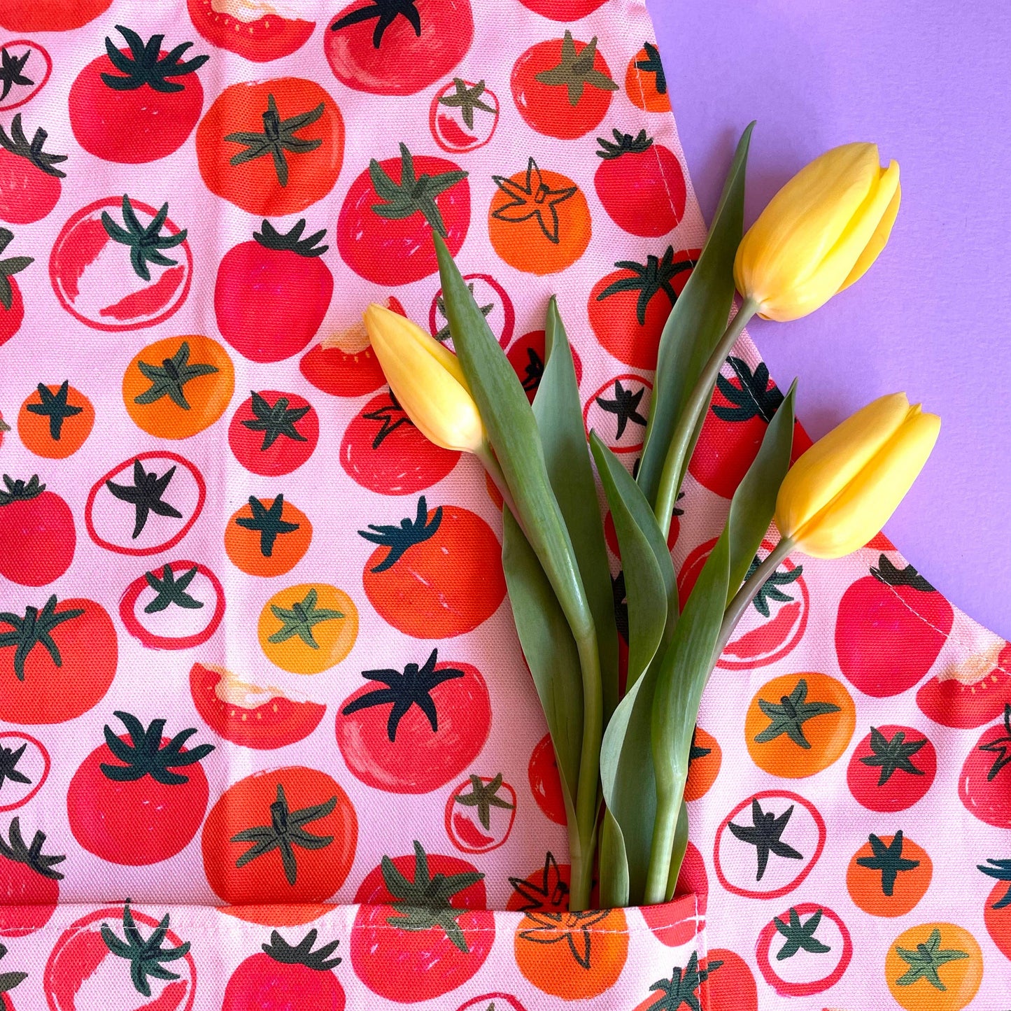 Pomodoro Tomatoes Organic Cotton Apron