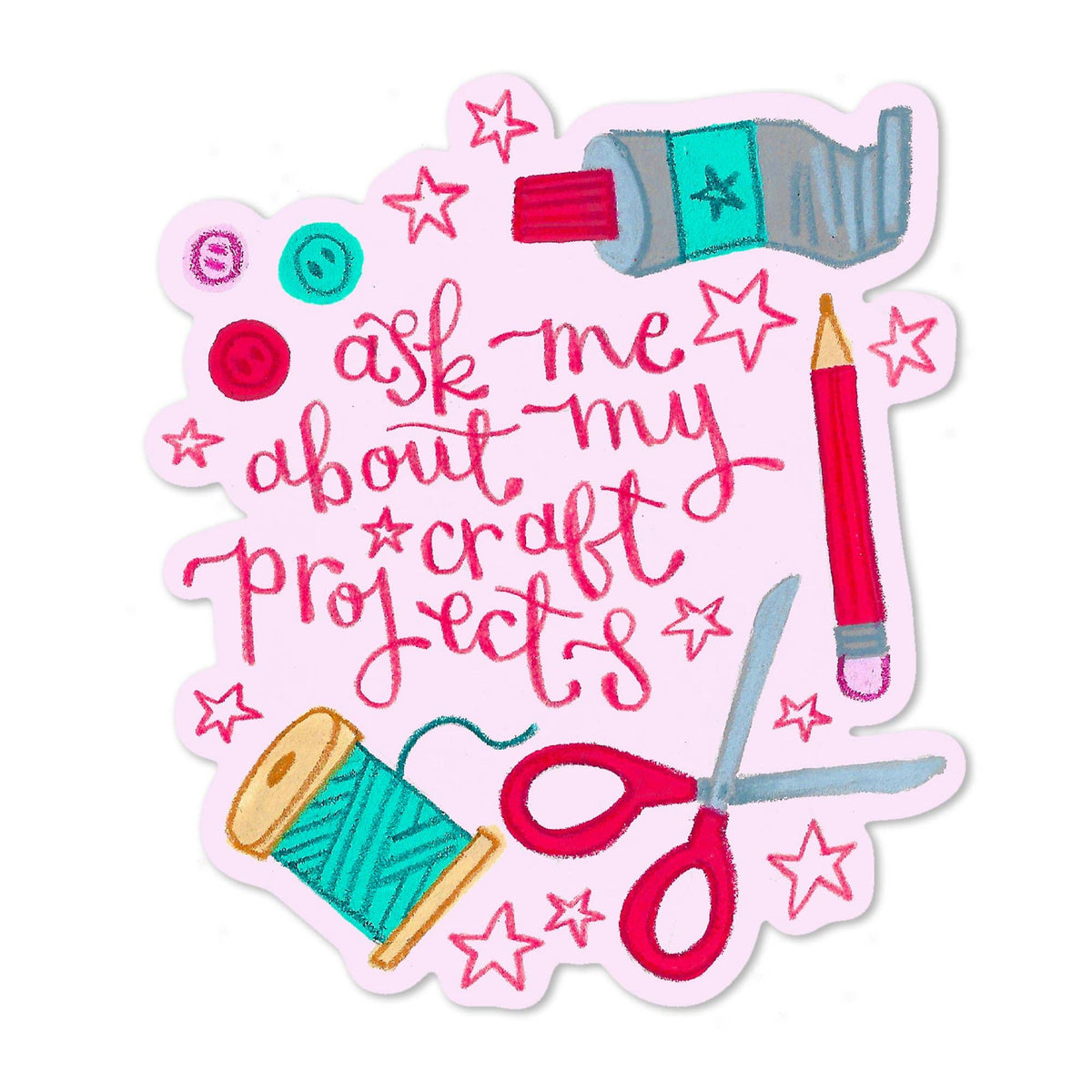 Craft Projects Vinyl Sticker