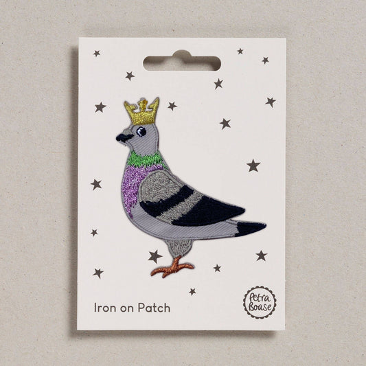 Pigeon Iron on Patch
