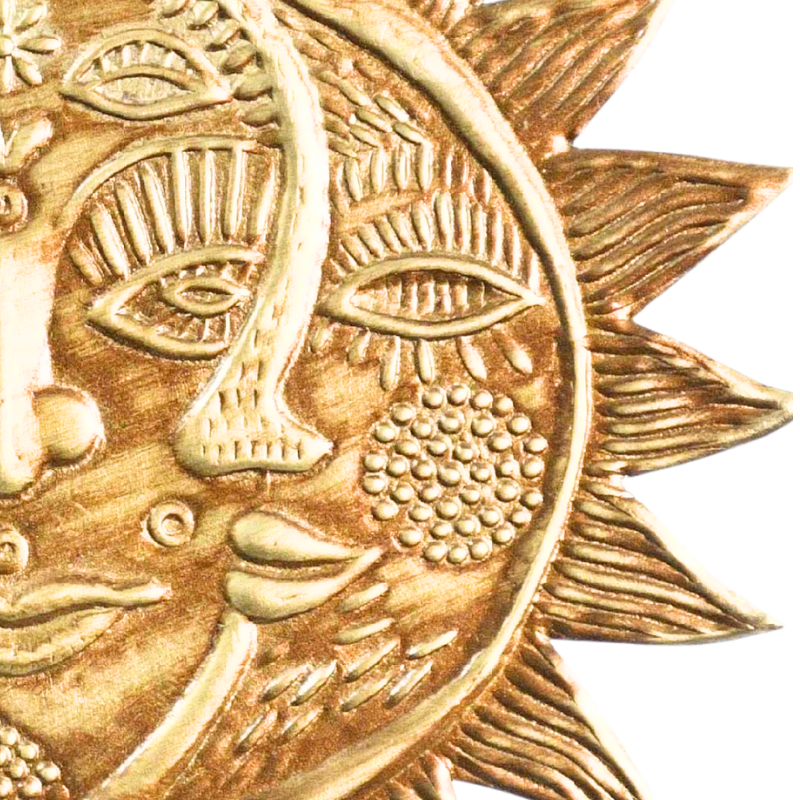 Sun and Moon wall Plaque