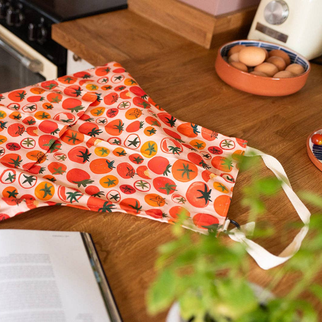 Pomodoro Tomatoes Organic Cotton Apron
