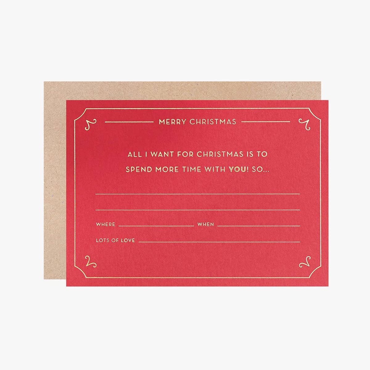 Christmas Gift Voucher - Blank Ticket - Experience Token