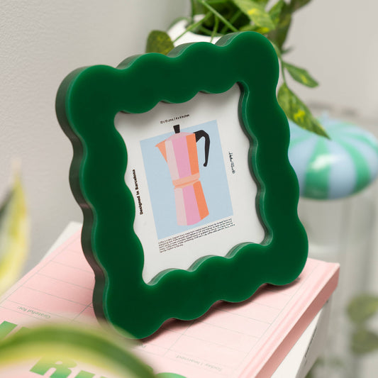 Green Petal Photo Frame Medium