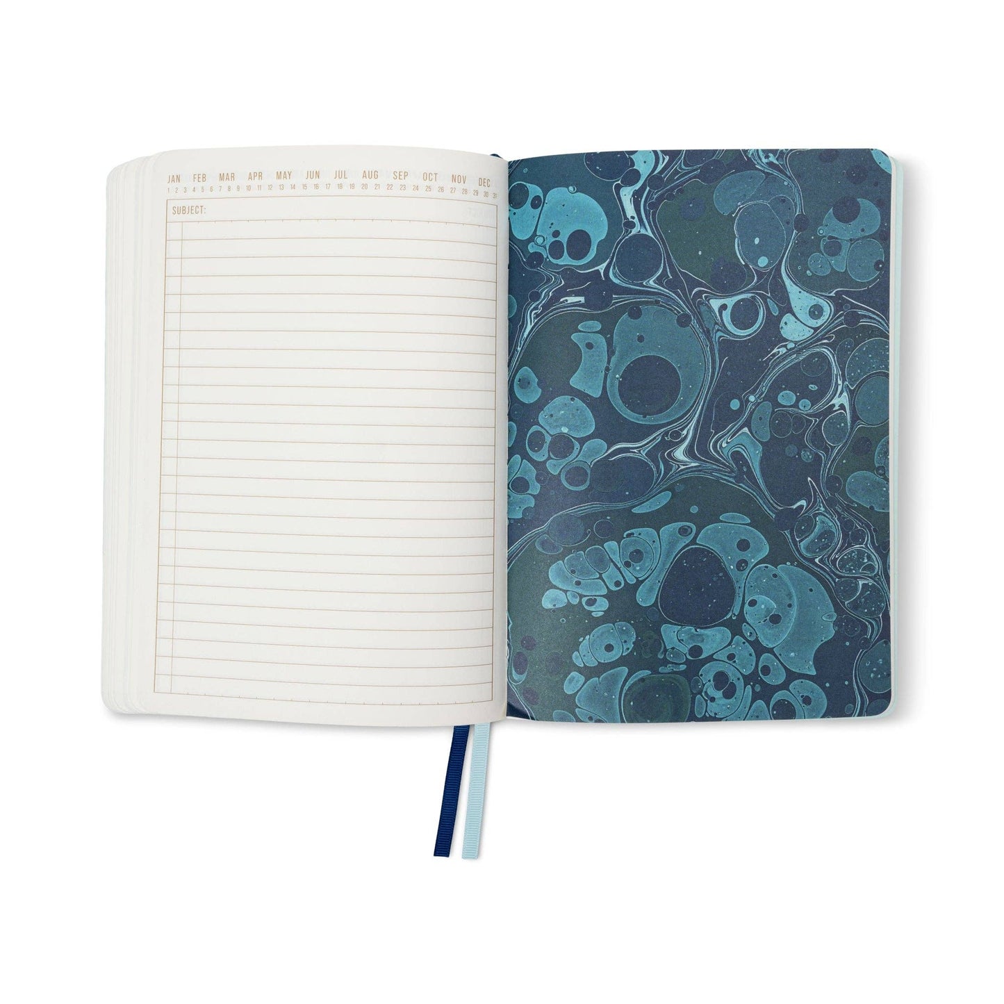 Teal Marble Soft Cover Journal