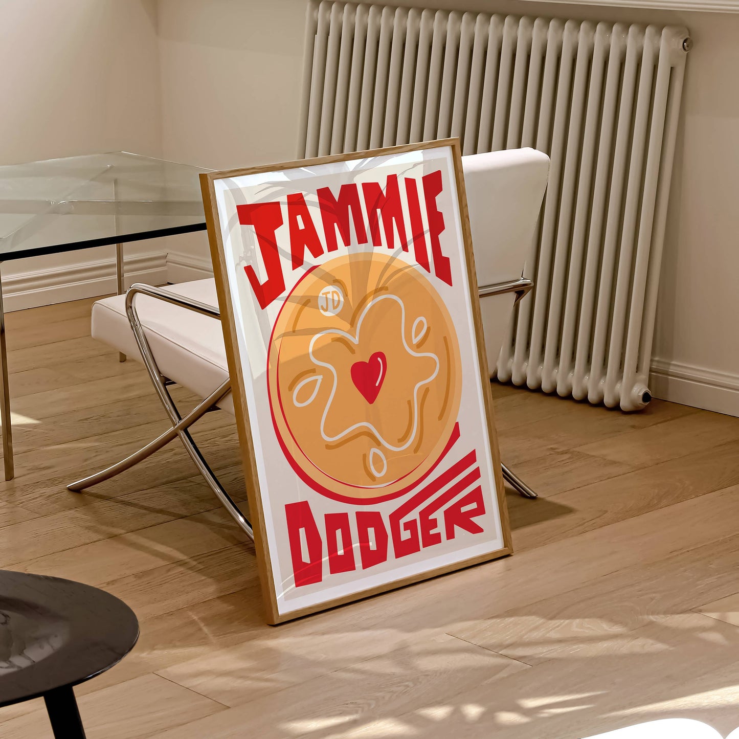 Jammie Dodger A4 Art Print