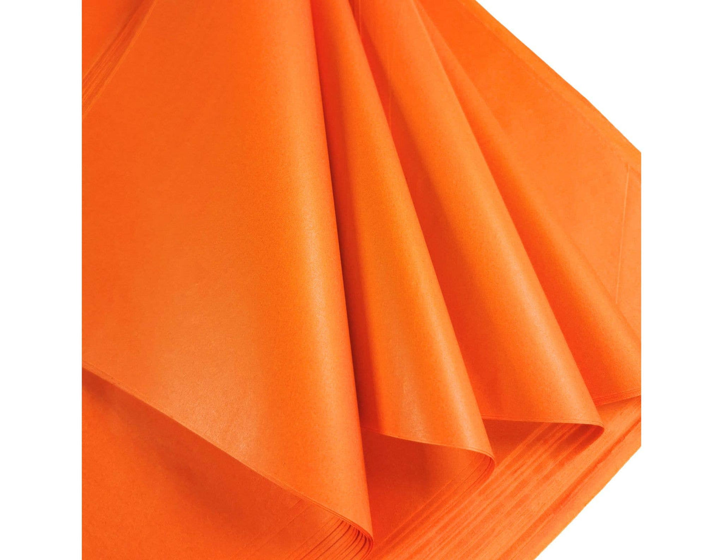 10 Sheets Orange Tissue Paper Fire