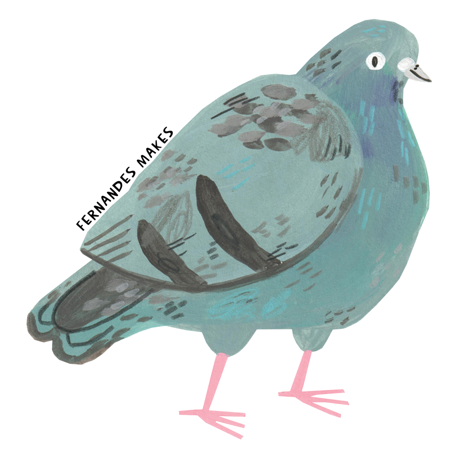 Pippin The Pigeon Vinyl Sticker