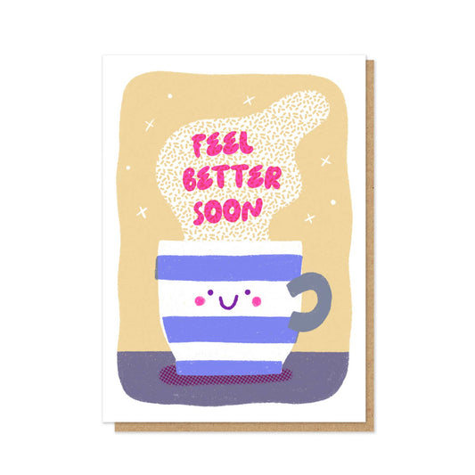 Feel Better Cuppa Get Well Card