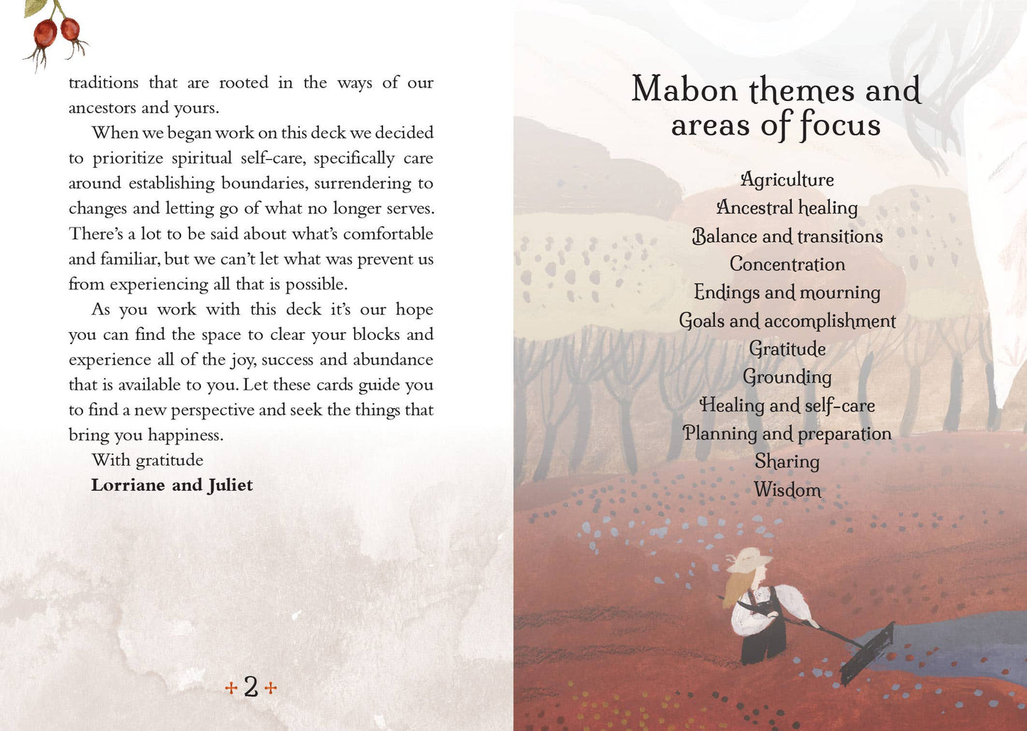 Mabon -Seasons of the Witch Oracle cards