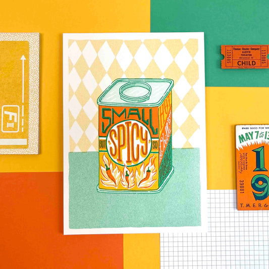Small but so Spicy A5 Print