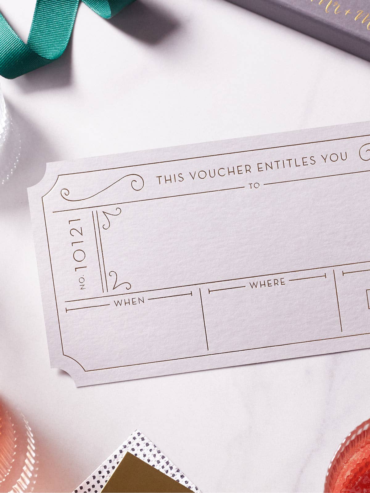 Blank Gift Voucher Pack