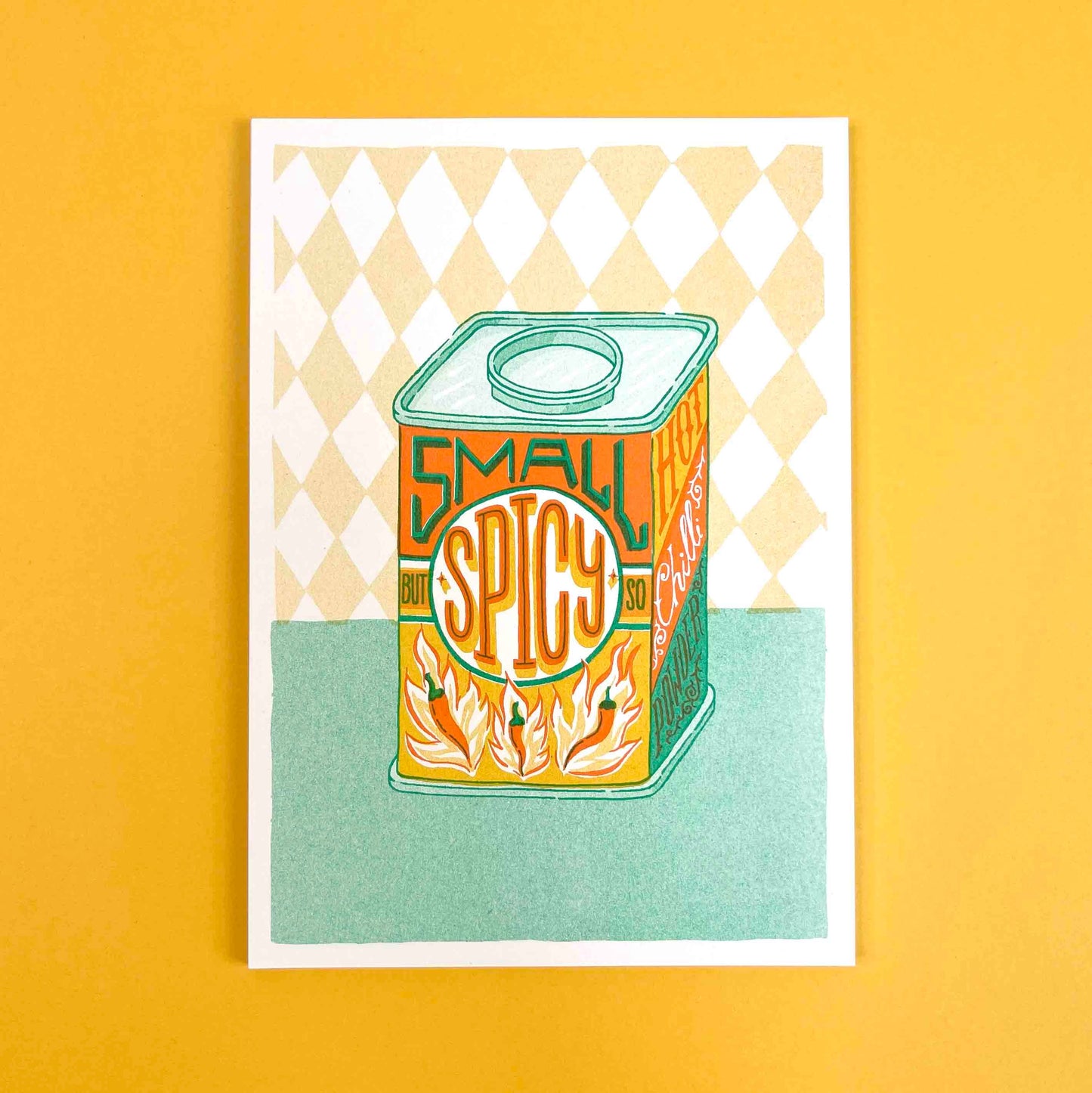 Small but so Spicy A5 Print