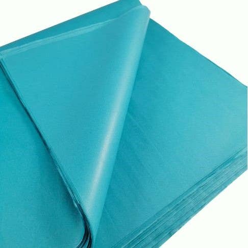 10 Sheets Turquoise Tissue Paper