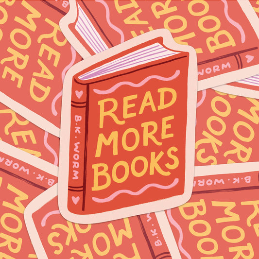 Read More Books Eco-Friendly Sticker