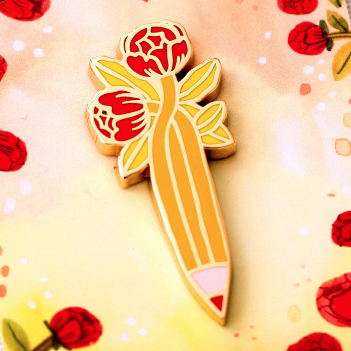 Pencil Enamel Pin