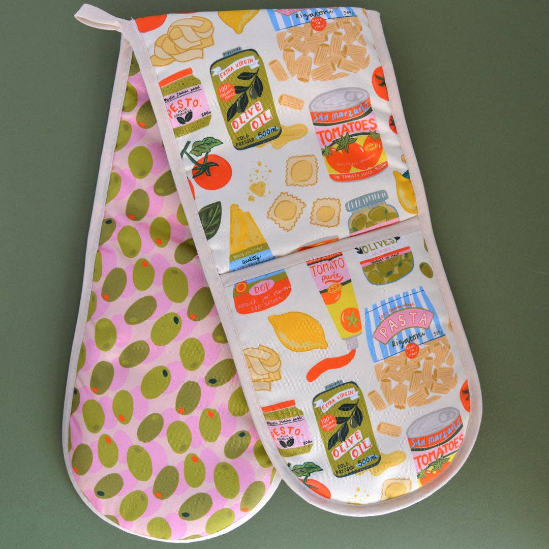 Italian Ingredients Organic Cotton Oven Gloves