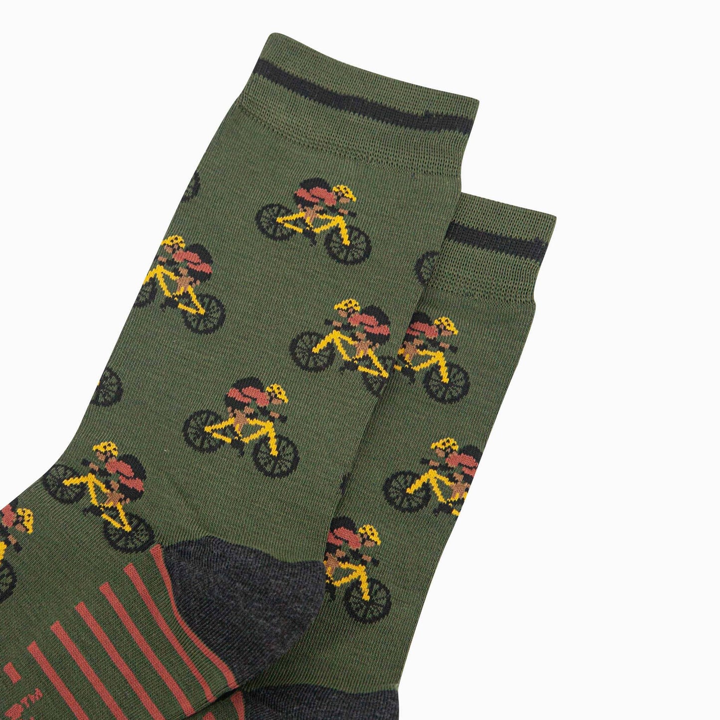 Mountain Bikers Men's Bamboo Socks