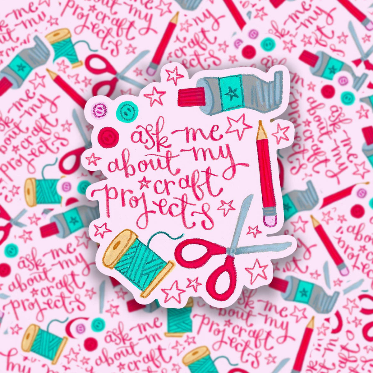 Craft Projects Vinyl Sticker