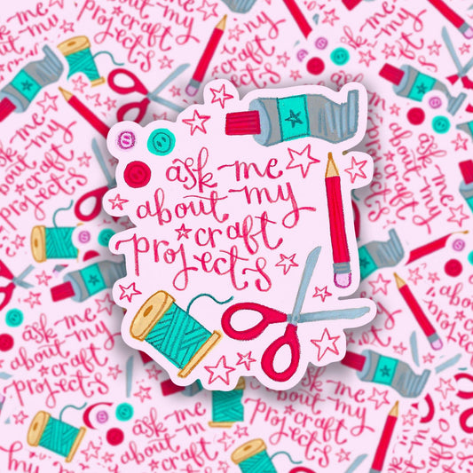 Craft Projects Vinyl Sticker