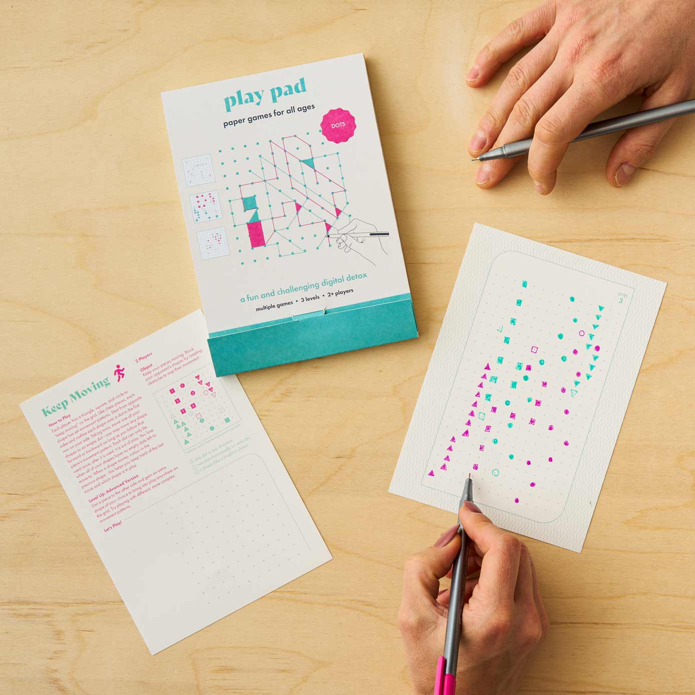 Play Pad Dots - Pen & Paper Puzzles
