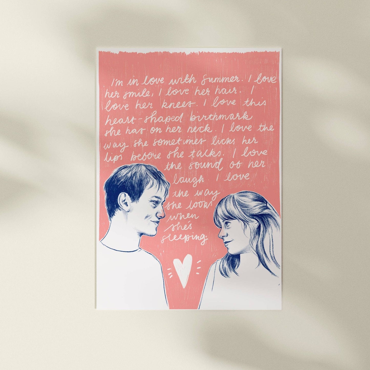 500 Days of Summer – Double-Sided Art Print