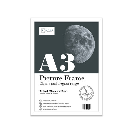 White A3 Picture Frame