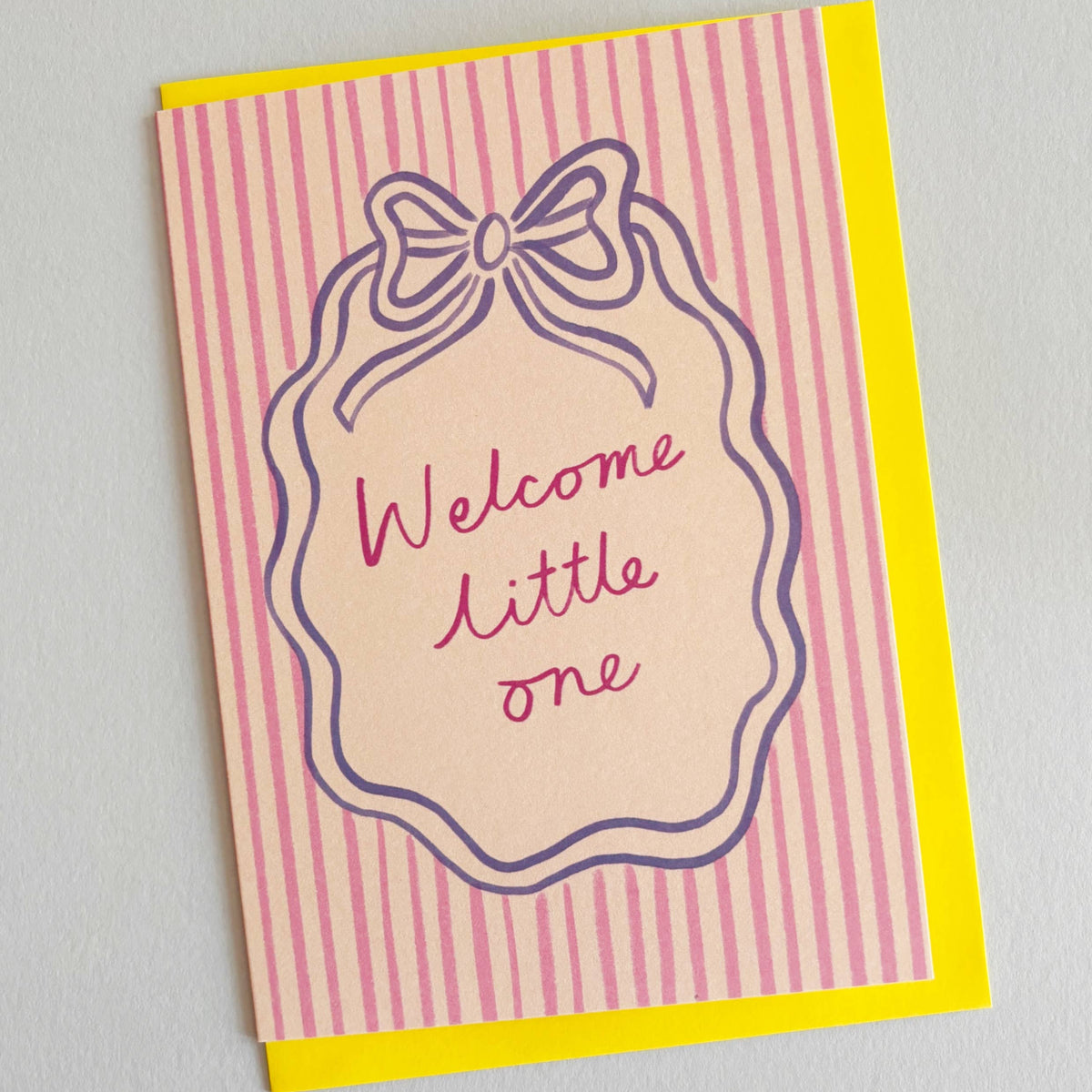 Welcome Little One Greeting Card