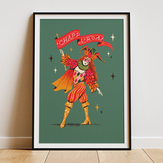 Chappell Roan Live in Edinburgh A5 Print