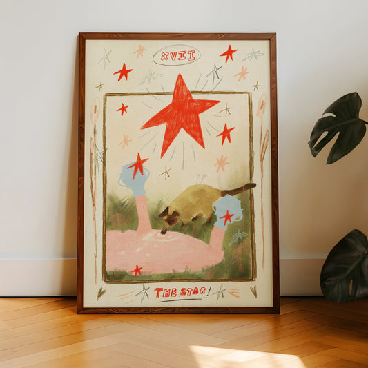 The Star Art Print