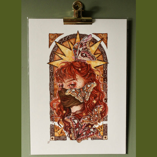 Attaca Art Print by Juniper North